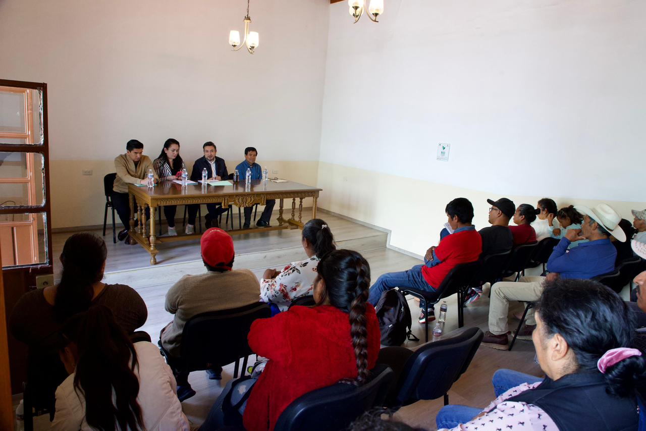 Impulsa gobierno municipal gestiones para fortalecer proyectos de abastecimiento de agua en comunidades de Huamantla